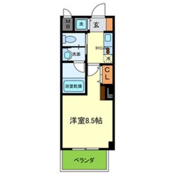 サイプレス小阪駅前の物件間取画像